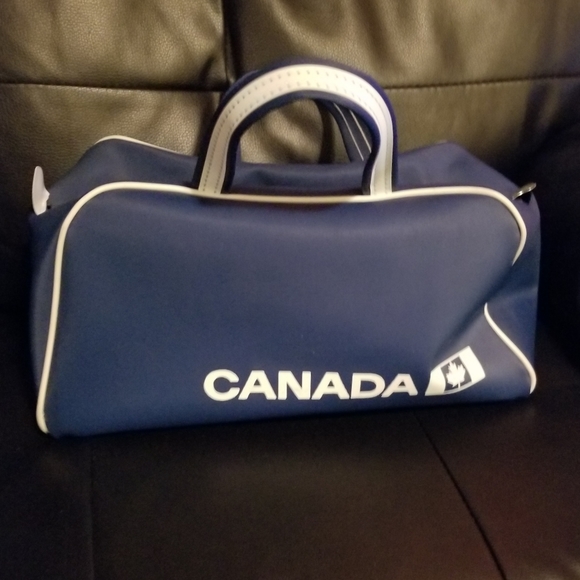 CANADA Blue & White Bowler Bag (13" ×6.5") - Picture 5 of 7